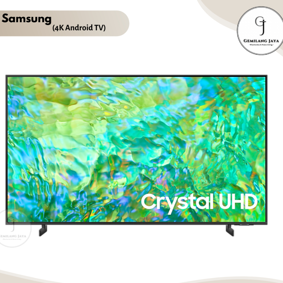 Samsung LED TV 75 Inch UA75CU8000 / 75CU8000 Crystal UHD 4K Smart TV