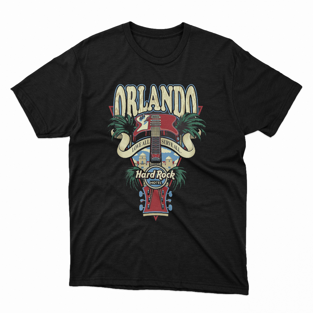 BAJU KAOS Hard Rock Cafe Orlando Hotel