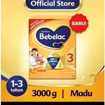 Bebelac 3 Madu 3000gr