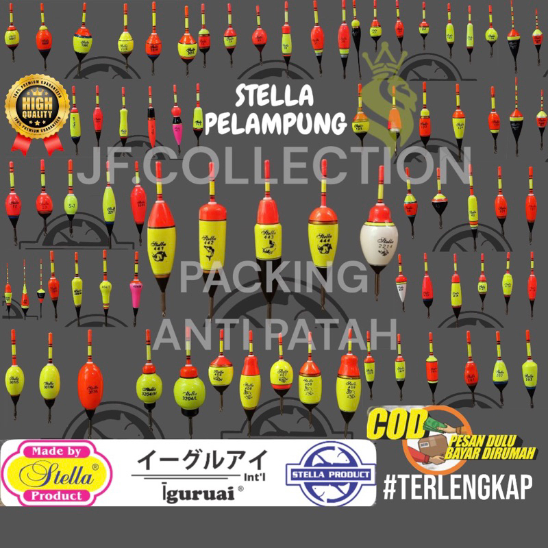 Pelampung Pancing Stella Kambangan Stella grosir pelampung pancing / Kimpul pancing Kimpul Kayu