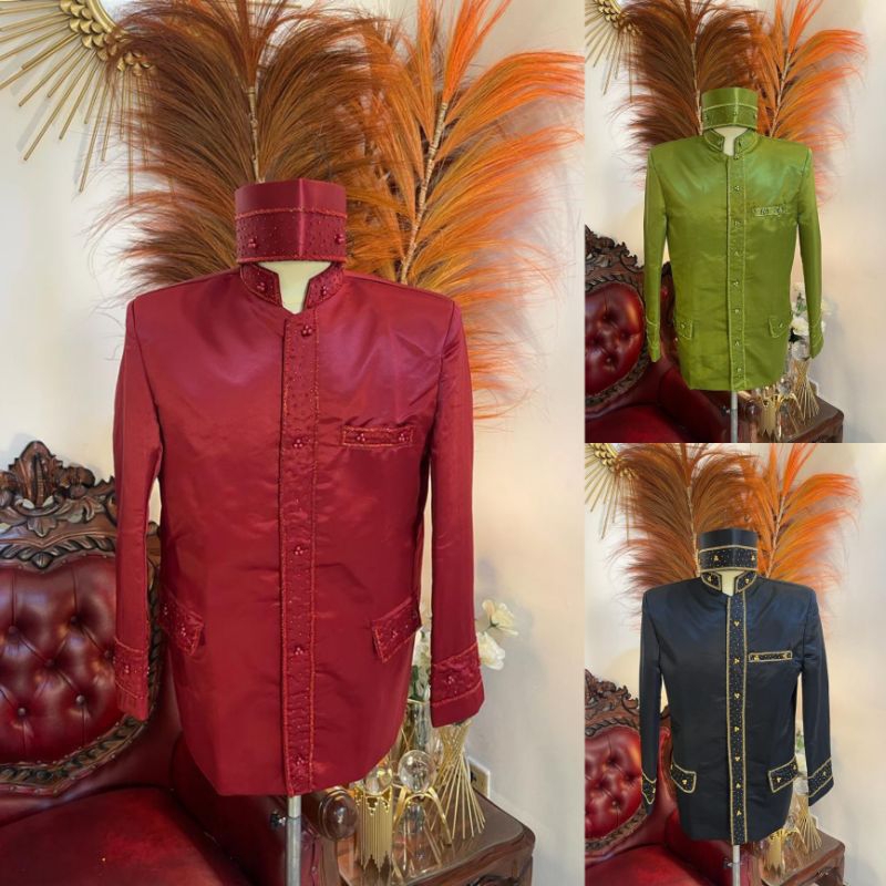 BASOFI BAPAK BESAN DAN BESKAP BAPAK PENGANTIN / BESKAP PRIA DEWASA ADAT SUNDA