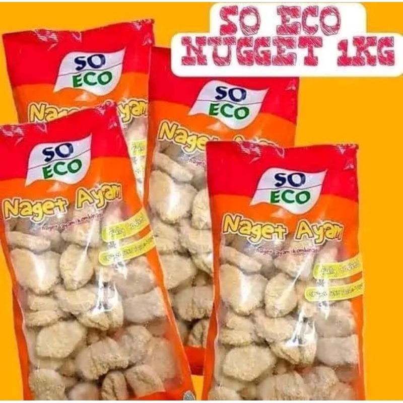 

NUGGET AYAM SO ECO DARI SO NICE 1 KG & 500 GR