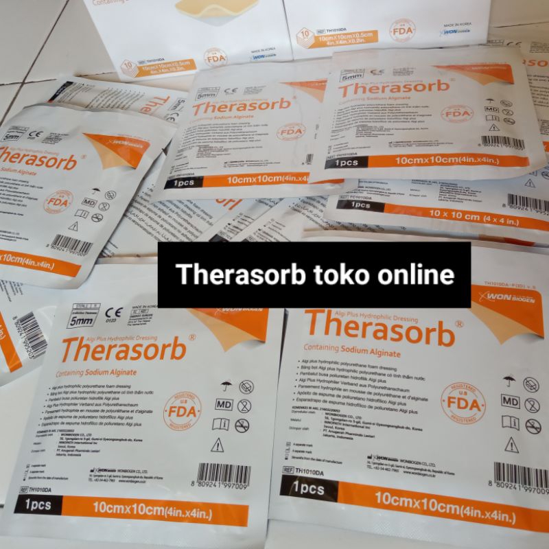 THERASORB ALGINAT PLUS (THERASORB) 1 BOX ISI 10 LEMBAR