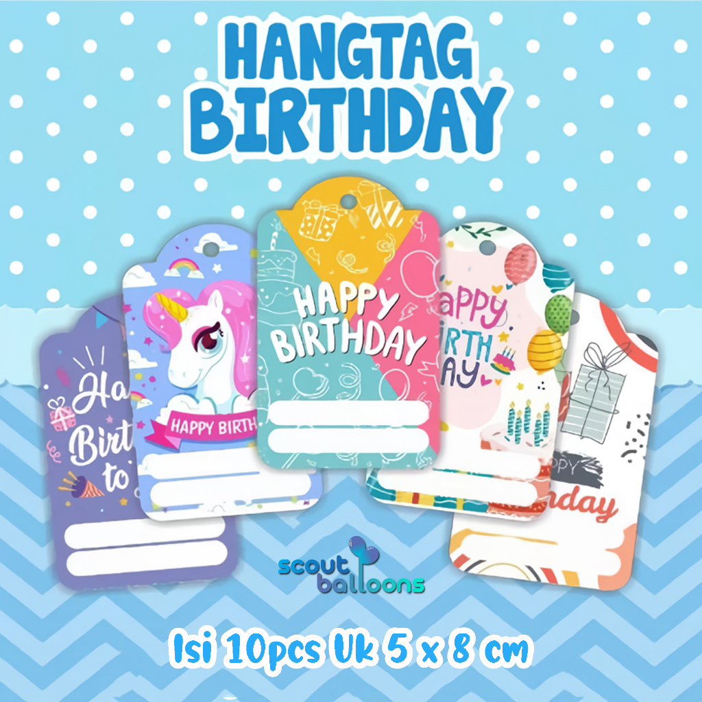 

Hangtag Happy Birthday / Hang Tag Happy Birthday / Hang Tag Ultah