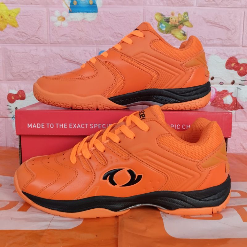 Sepatu Astec Geri Badminton Sale / warna orange