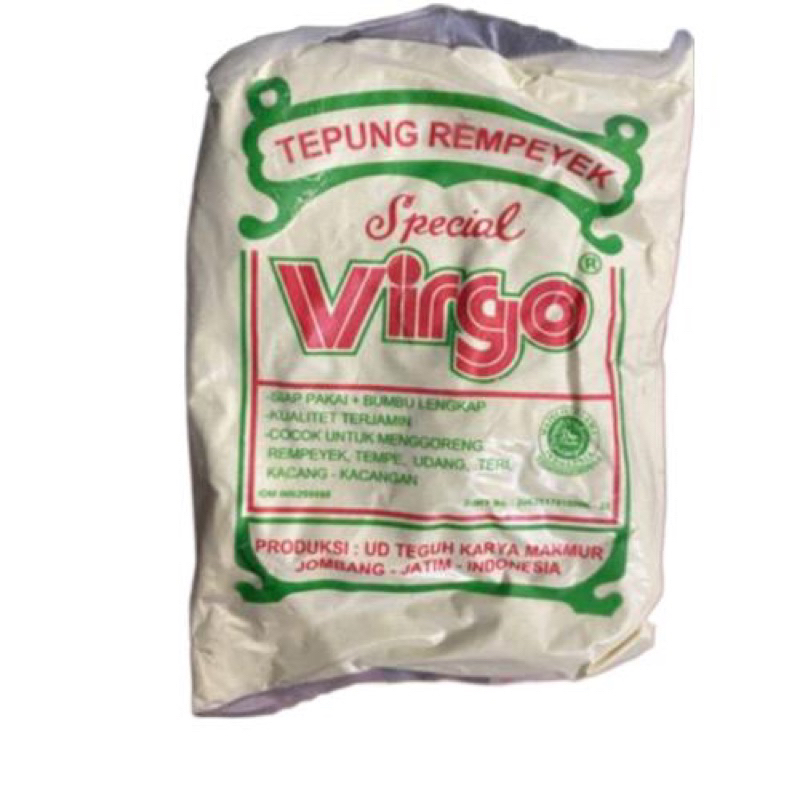 

Tepung Virgo Peyek Rempeyek Virgo 1 Pack Isi 10pcs