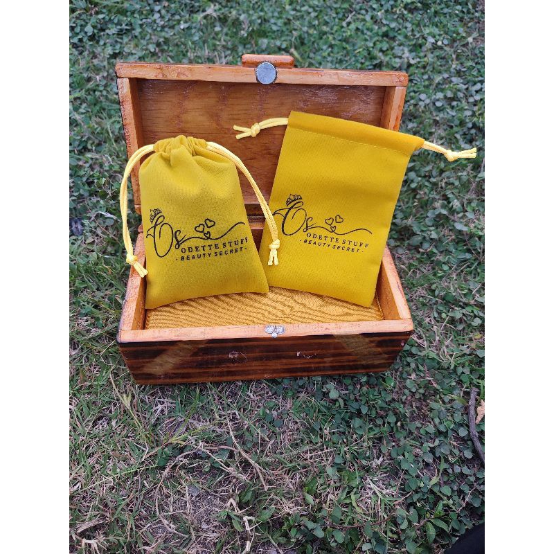 Pouch Serut Bludru / Pouch Serut Suede / Pouch Serut Perhiasan