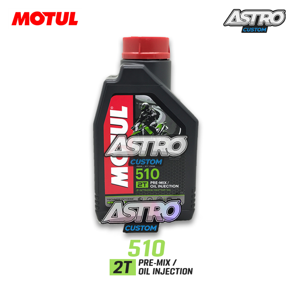 Oli Samping Motul 2T 510 Pre-Mix / Oil injection 1L Powerlube Oli Motor RX King Ninja F1ZR