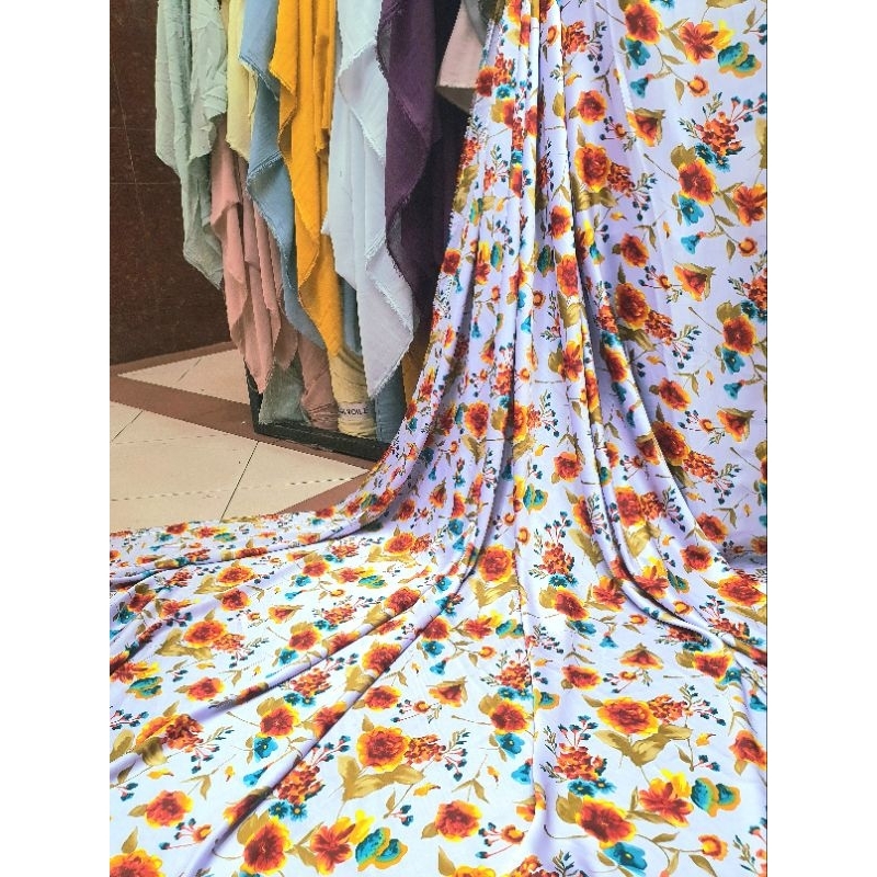 Kain Meteran - Kain - Kain SATIN PREMIUM MOTIF 4