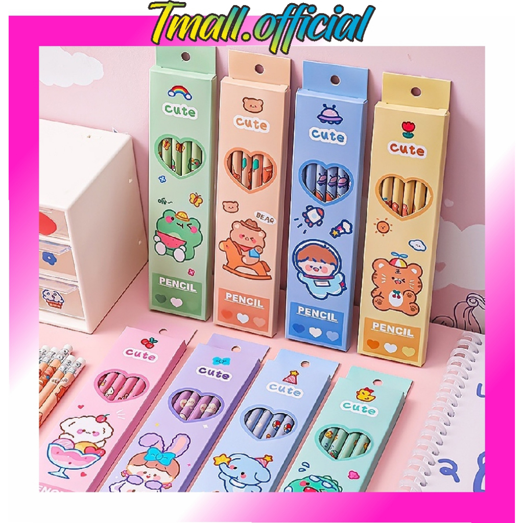 

❄ TMALL ❄ Pensil Set Alat Tulis Sekolah Anak / Pensil Set Isi Banyak / Pensil Set Pack Cute / Pensil Anak Karakter Lucu S085