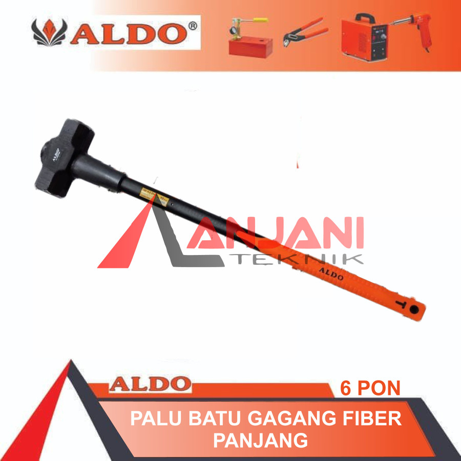 ALDO PALU BATU GAGANG FIBER 6 PON 3 KG GODAM BODEM 6PON 6LB LB 3KG