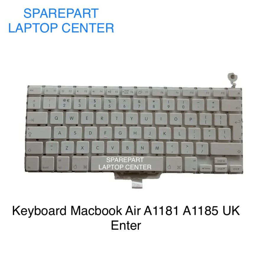 Keyboard MacBook A1181 A1185 13" 613-6695 White UK