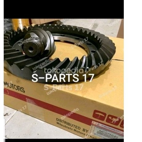 Gear set PS125 6x40 Crown Wheel Gardan PS125 canter 6x40