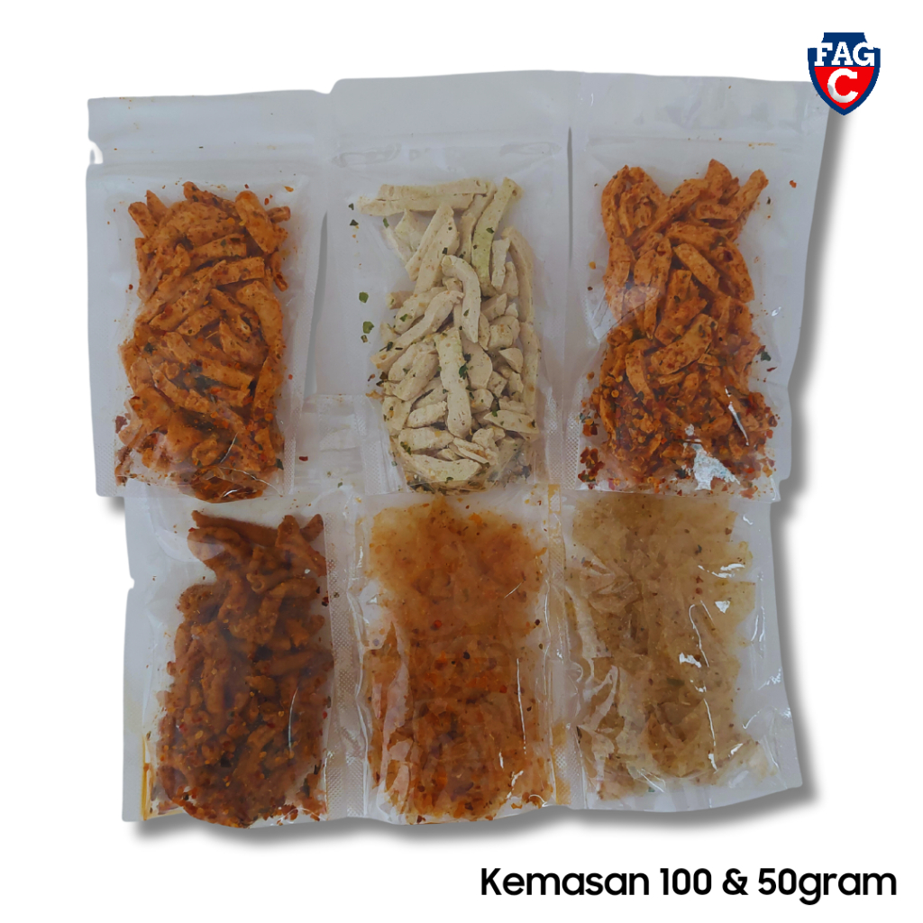 

Basreng stik kripsus kripca pedas daun jeruk & original 100gr