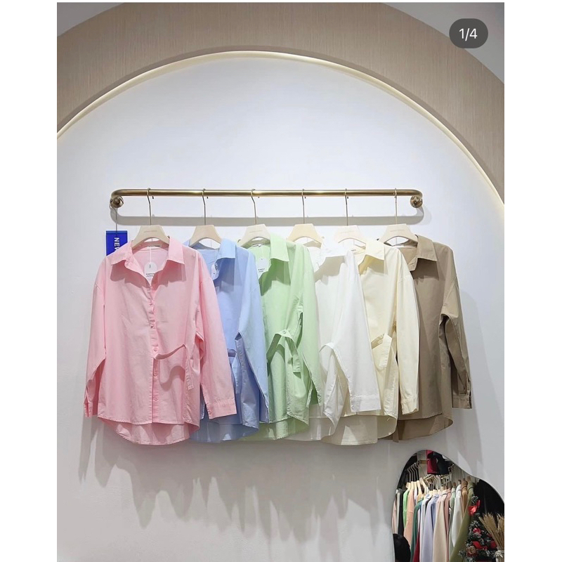 Kemeja Wanwan Clothing ori bangkok