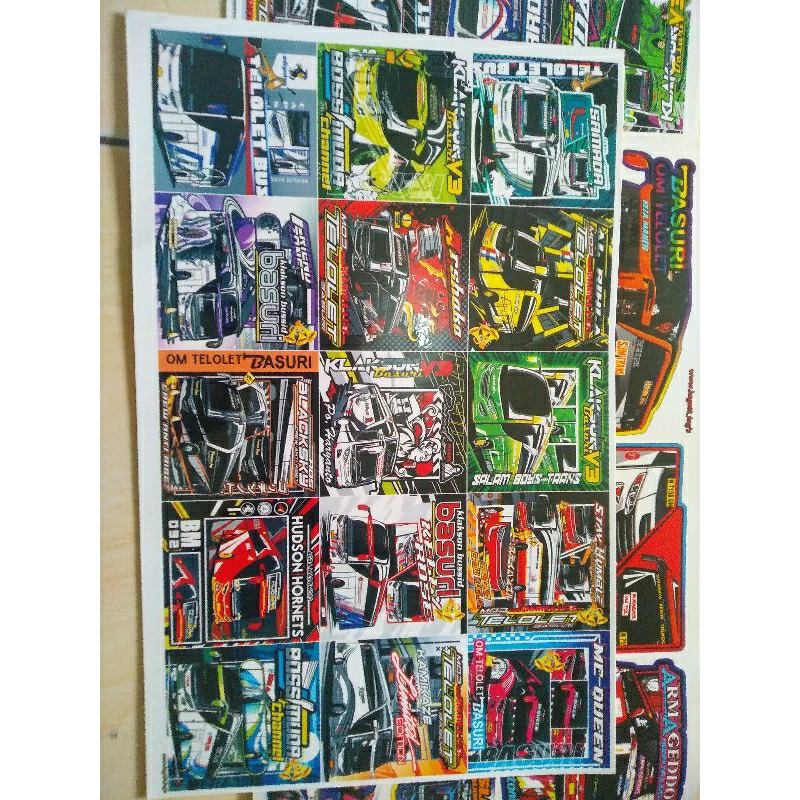 

STIKER BUS TEMPEL VIRAL 1 LEMBAR