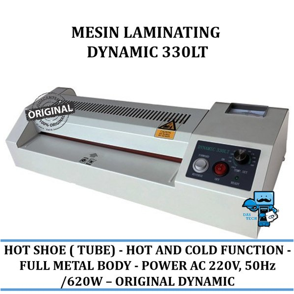 

Mesin Laminating Dynamic A3 330LT Lampu