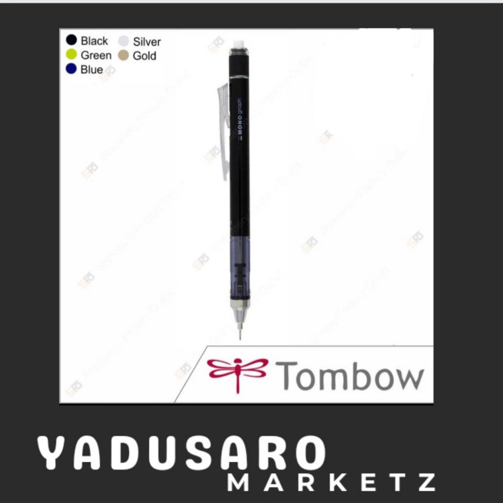 

pensil mekanik tombow 0,5 mm mono graph warna lime