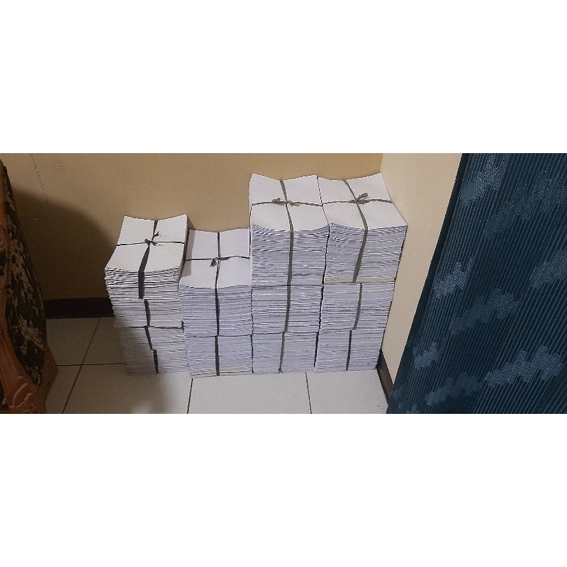 

H7Y Termurah!! 10Kg Kertas Hvs Bekas A4 Dan F4 Satu Sisi Tanpa StrepleS 10Kg.