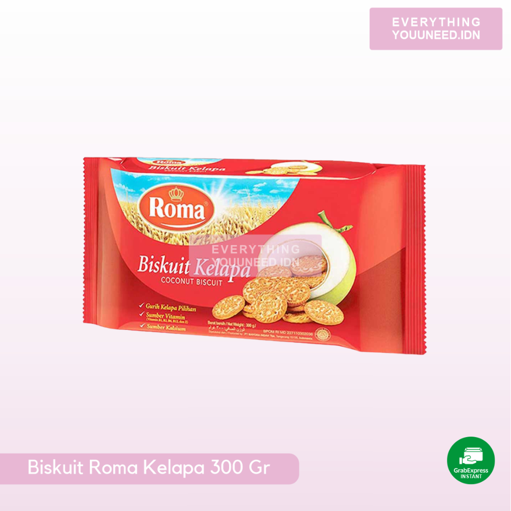 

Biskuit Roma Kelapa 300 Gram