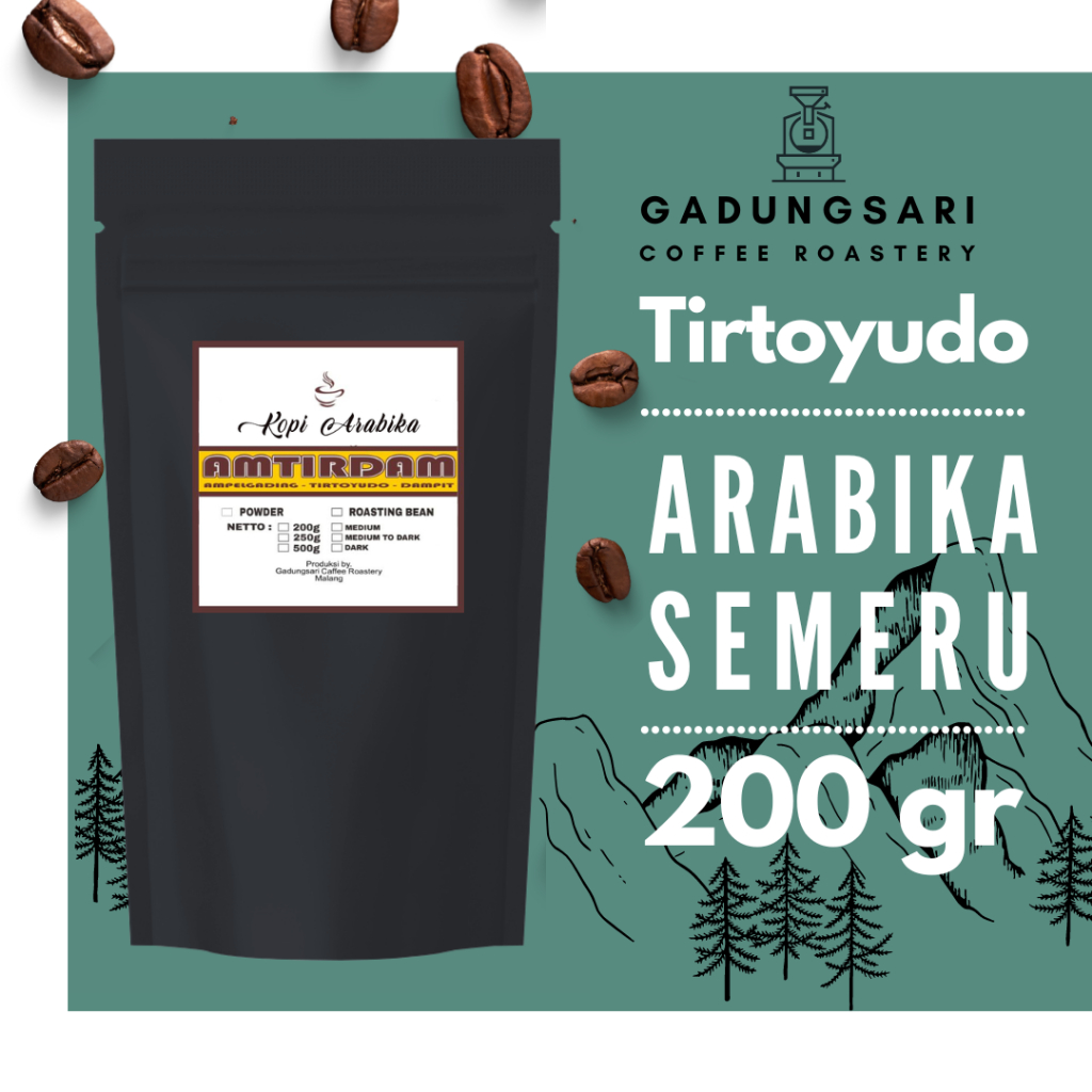 

Kopi Arabika Gunung Semeru 200 gram
