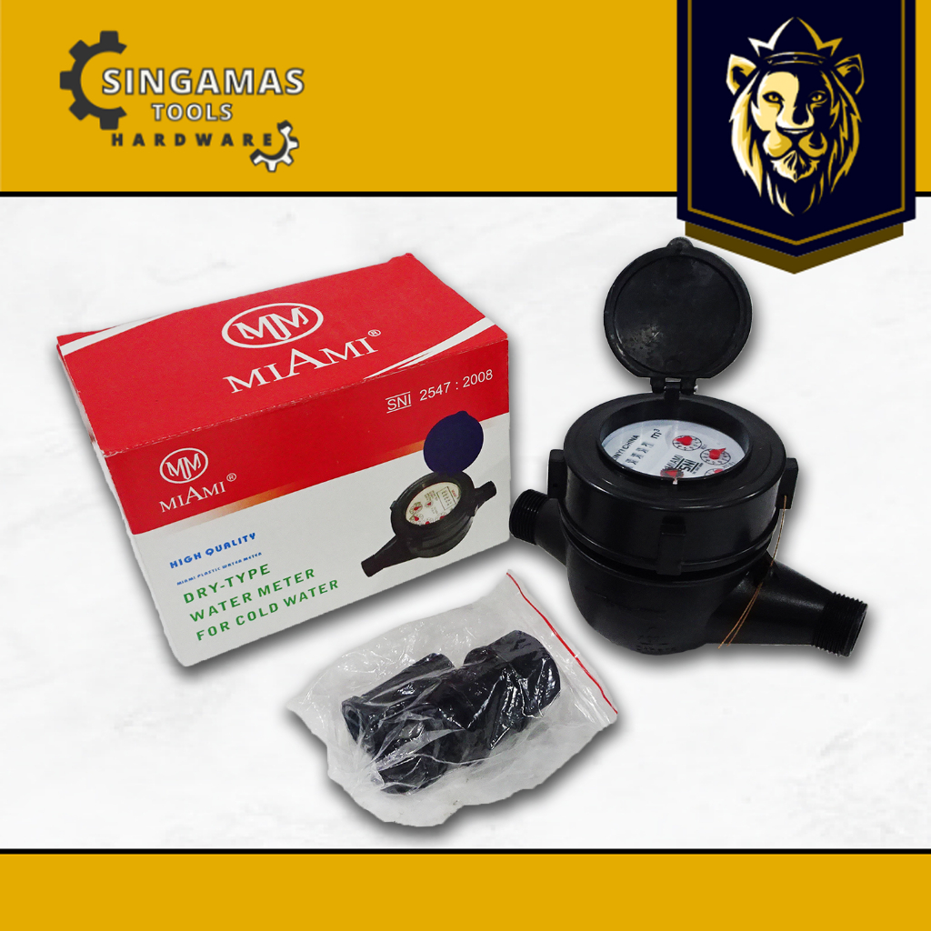 MIAMI Meteran Air PDAM Body PVC