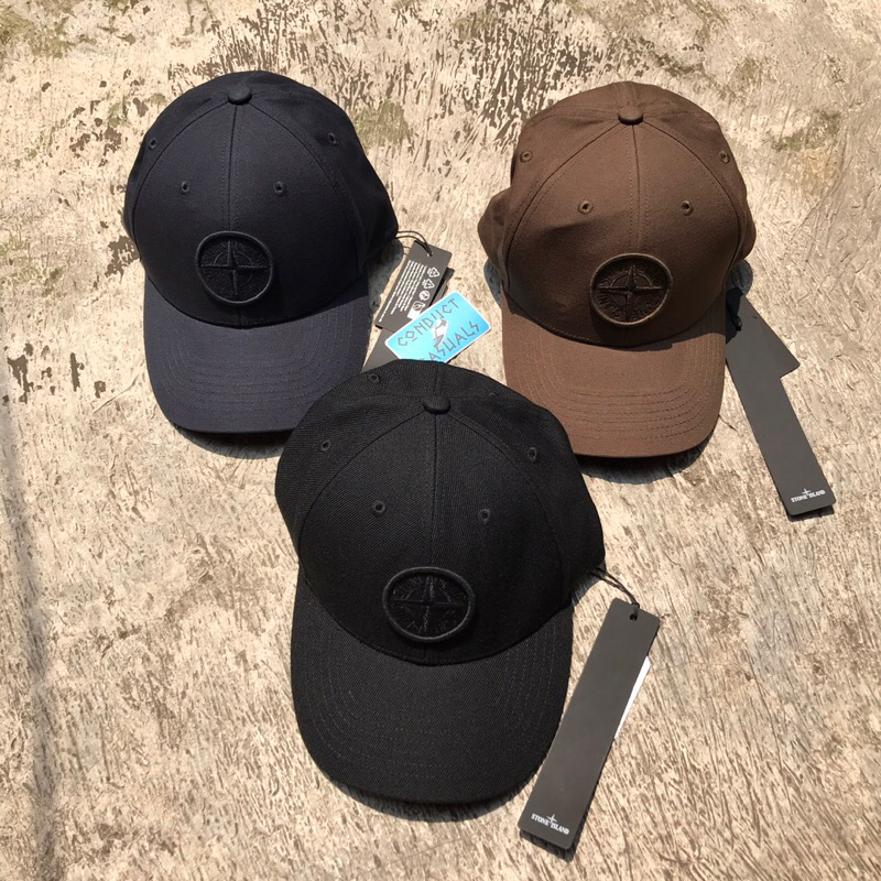 Cap Stone Island Black
