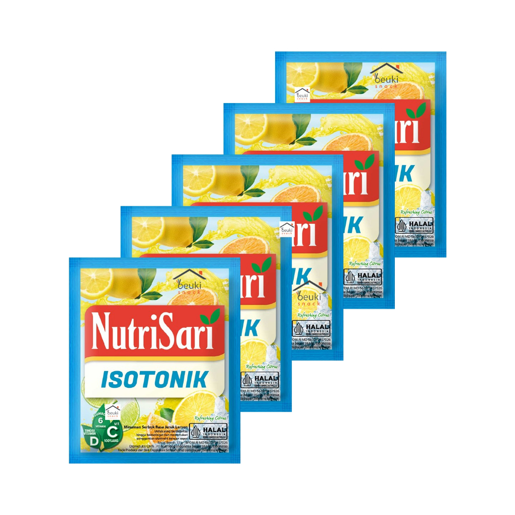 

5PCS NutriSari Isotonik Pengganti Ion Tubuh