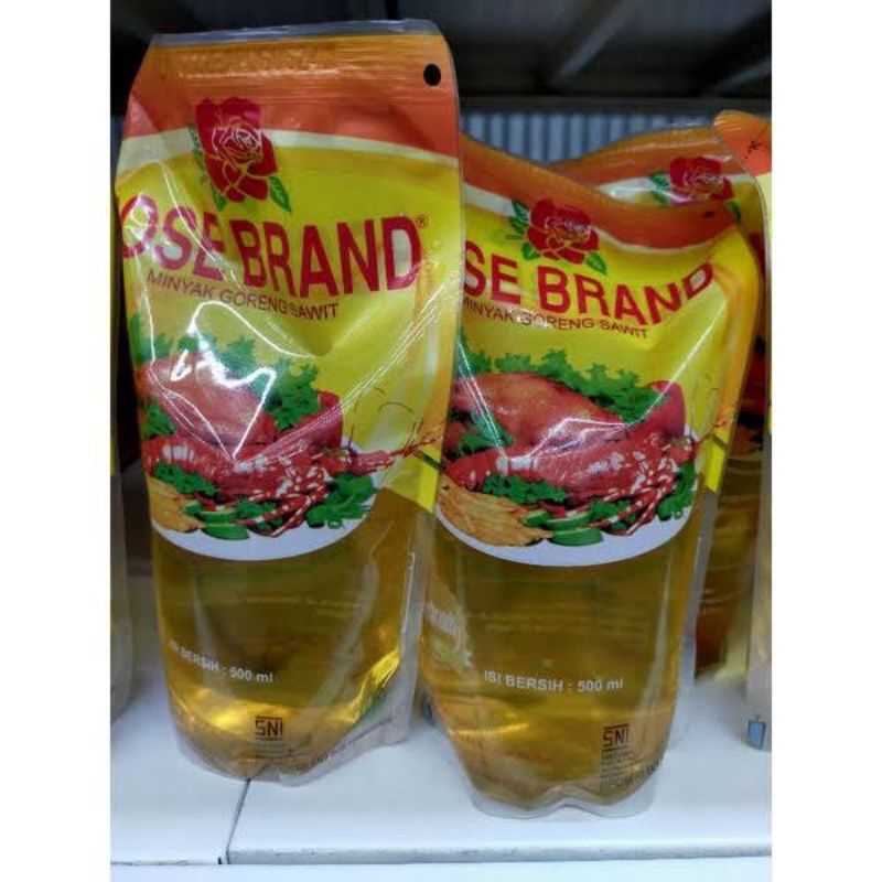 

ROSE BRAND Minyak Goreng Pouch 500mL