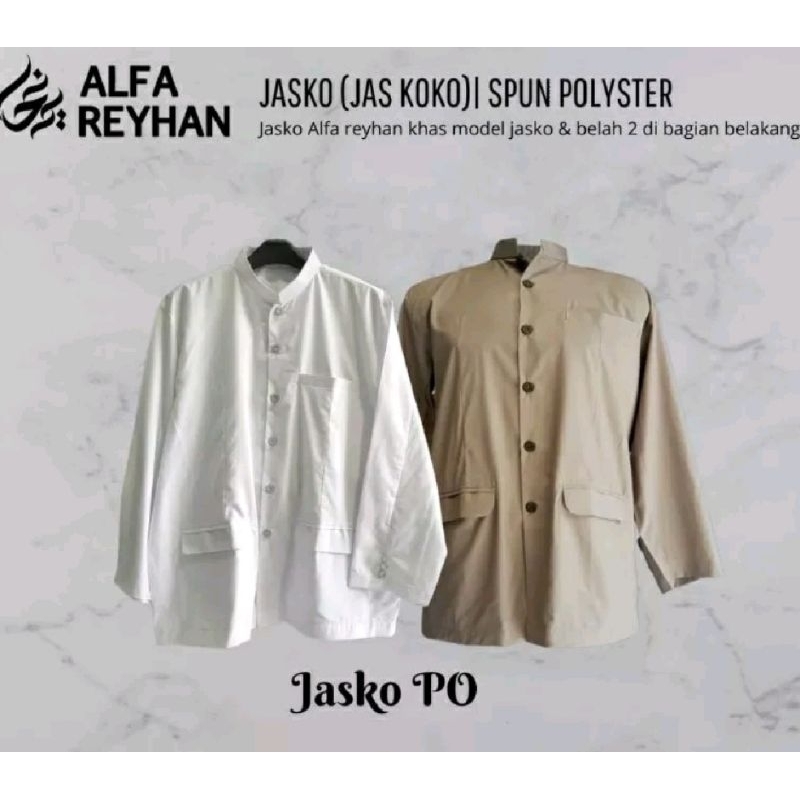 Koko Jasco Alfareyhan Original | Baju Muslim Jasco Alfareyhan