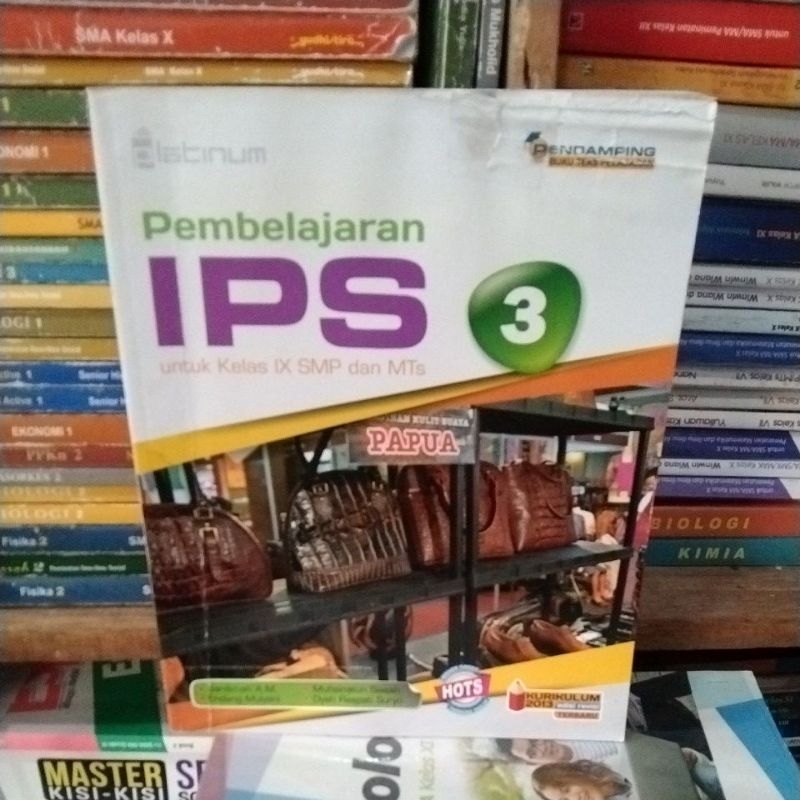 IPS KELAS 3-9/IX SMP PENERBIT PLATINUM TIGA SERANGKAI