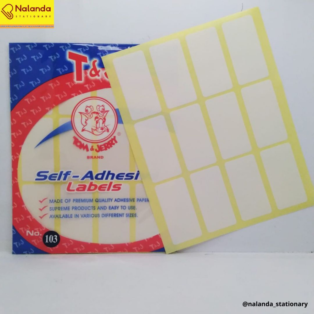 

Sticker Stiker Label Tom and Jerry No 103 - Sticker Stiker Label Tom and Jerry No 103 Murah