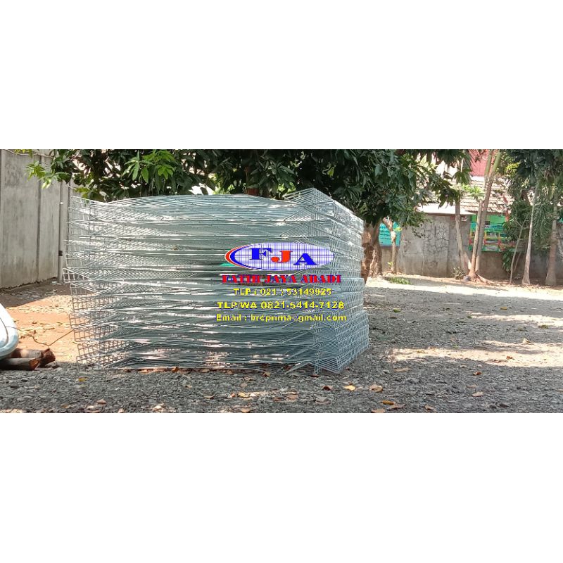 Pagar BRC HD (anti karat) T 150cm x L 240cm 7mm