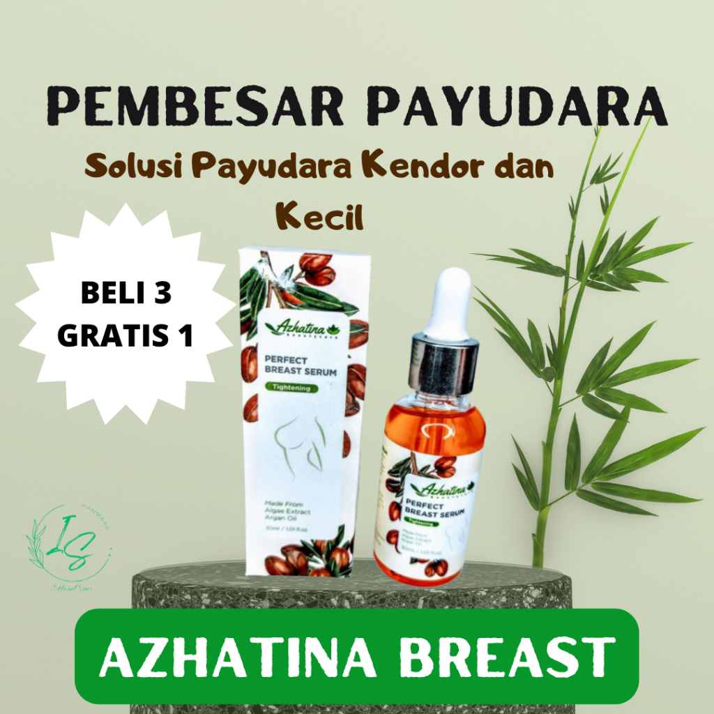 Perfect Breast Azhatina Serum Pembesar Payudara Permanen - Pengencang Payudara - Krim Pembesar Bokon