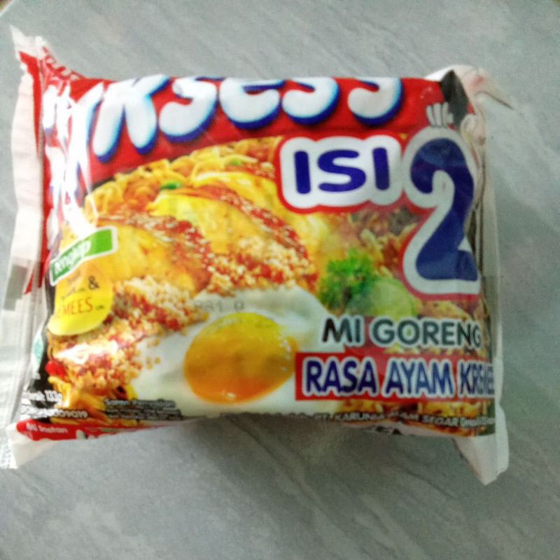 

mie sukses's isi 2 goreng rasa ayam kremees