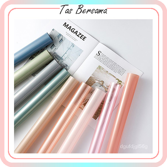 

Flower Wrapping Bahan Glossy Colorfull Kertas Bunga Buket KB6088