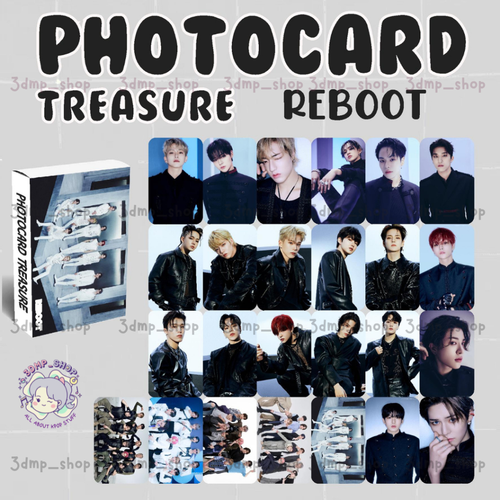 [25 Lembar] Lomocard Lomo photo Card Treasure Photocard Reboot Bona Bona