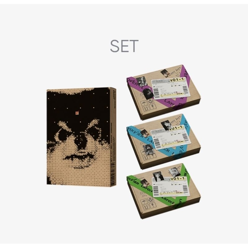 Layover - Taehyung V Album BTS WEVERSE