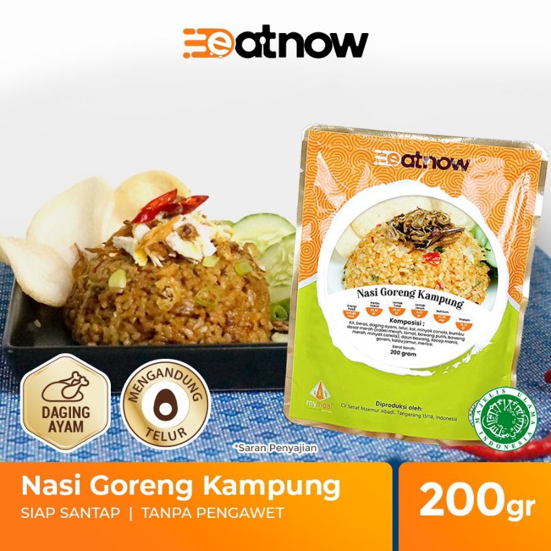 

EatNow Nasi Goreng - kampung - kambing muda -seafood makanan instan makanan siap saji makanan outdoor