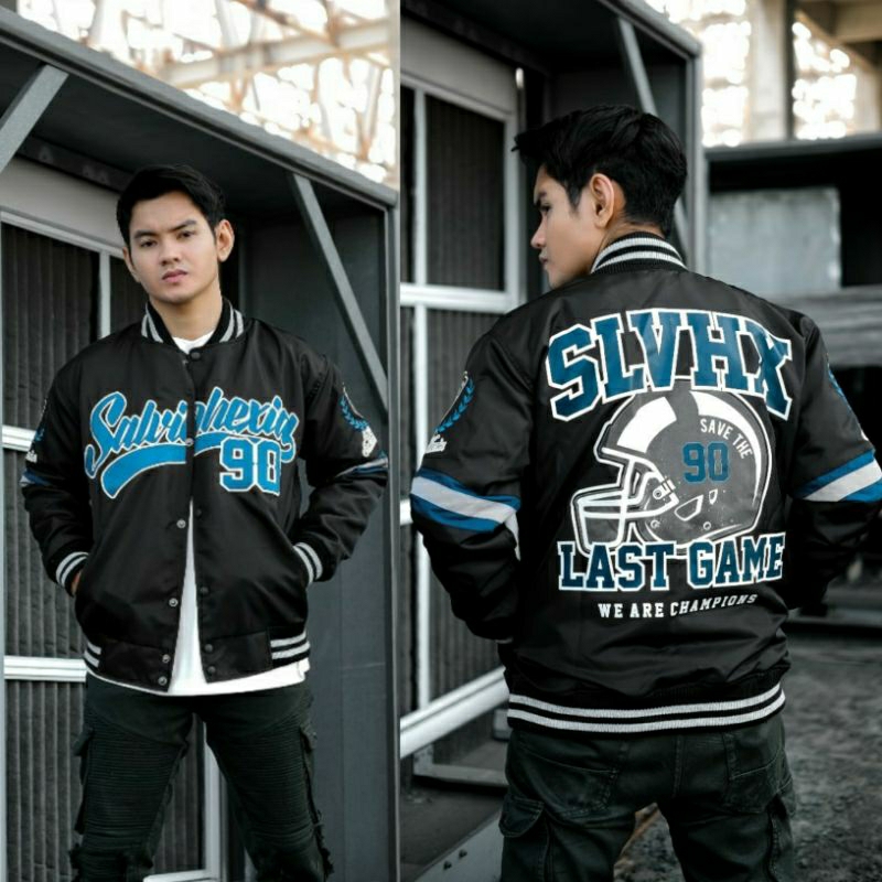 Jaket Bomber Baseball / Varsity Lastgame Baseball bomber
