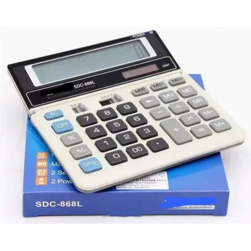 

Kalkulator Citizen SDC 868 L Kalkulator 12 Digit free Batrai