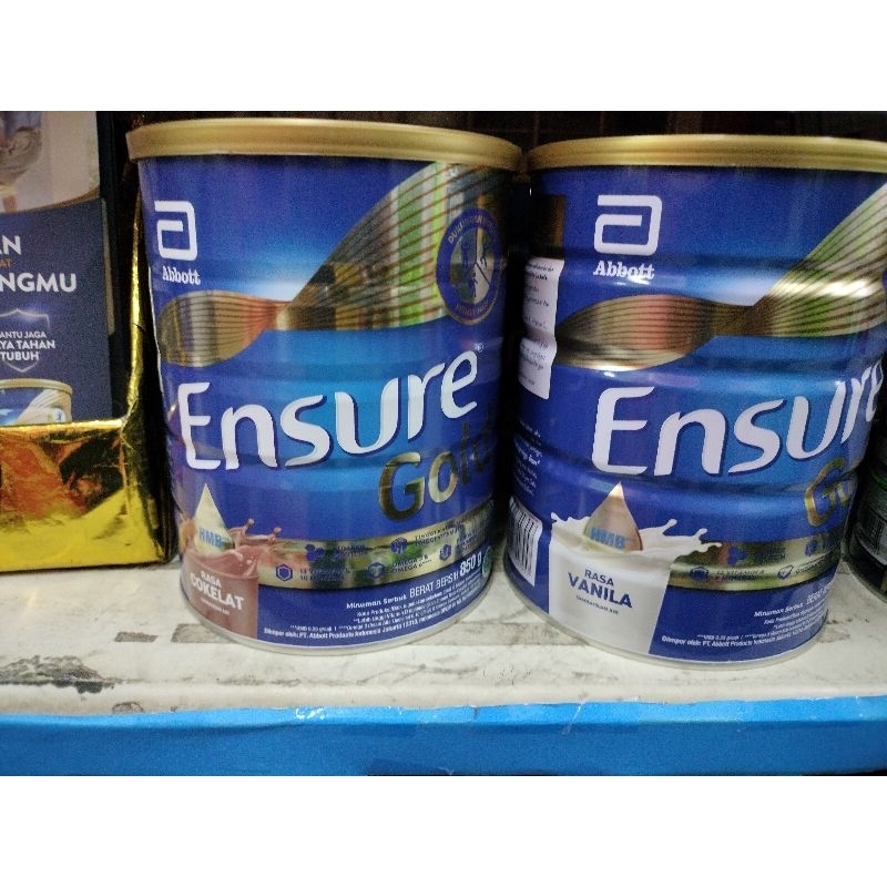 

ENSURE GOLD VANILA 850gr exp 07/2025