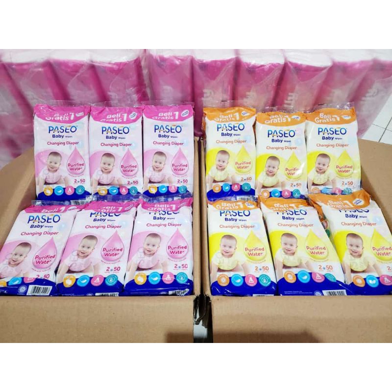tisu basah paseo