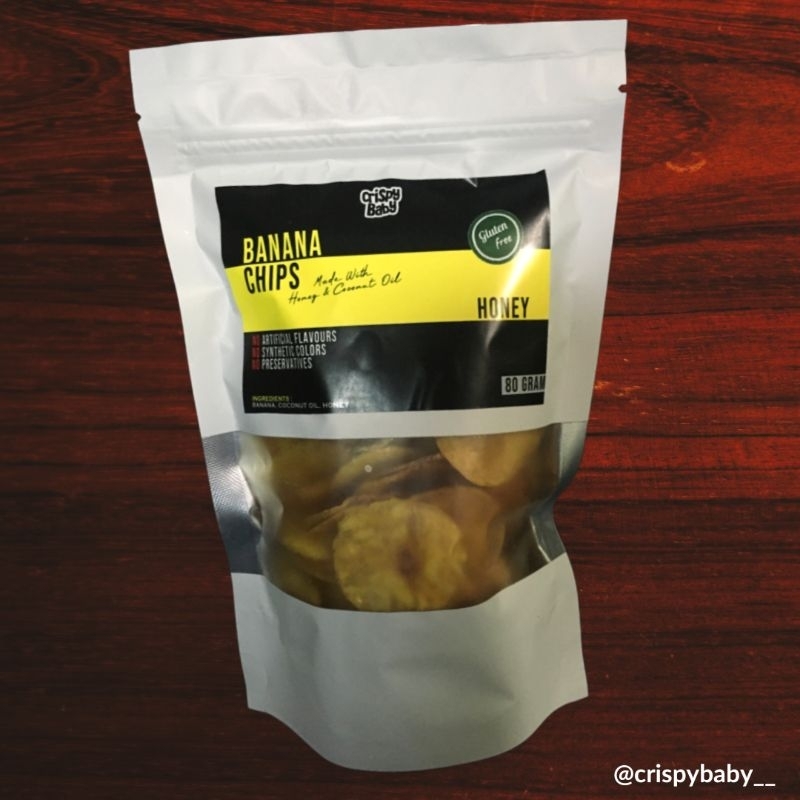 

NANABY | KERIPIK PISANG SEHAT | FREE SUGAR | NON MSG | BANANA CHIPS | DIET NEEDS | WITH HONEY