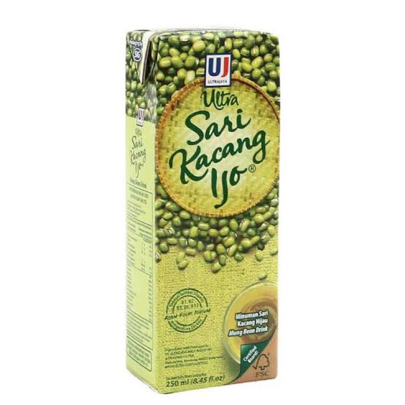 

Susu Sari Kacang Ijo Ultra 250ml