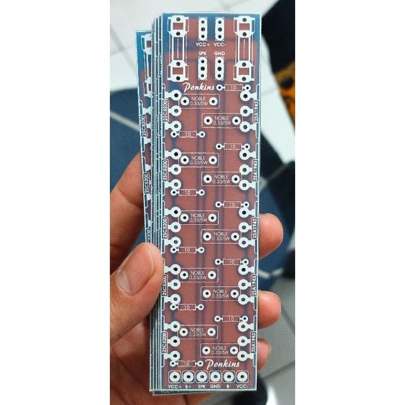 PCB final transistor toshiba 5 set fiber fr4