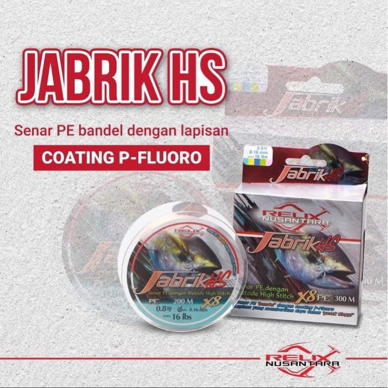 Pe Jabrik HS 300 meter Relix nusantara