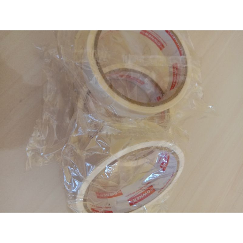 

LAKBAN KERTAS MASKING TAPE XCELLENT/OWNER 1 INCHI DAN 2 INCHI