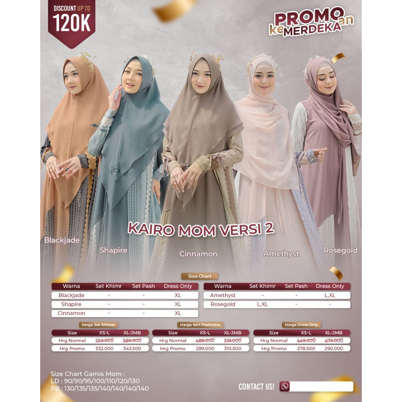 PROMI KAIRO MOM VERSI 2 SARIMBIT DIENNA GAMIS