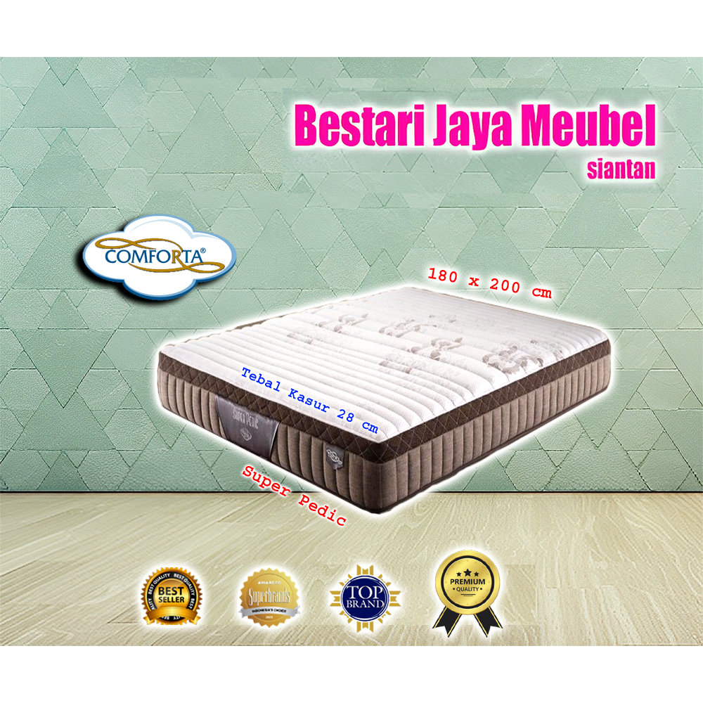 KAsur Merk Comforta Super Pedic